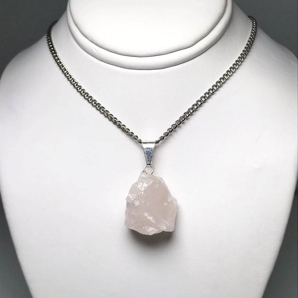 Rough Gemstone Necklace-Rocks and Gems Canada