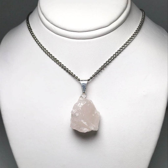 Rough Gemstone Necklace-Rocks and Gems Canada