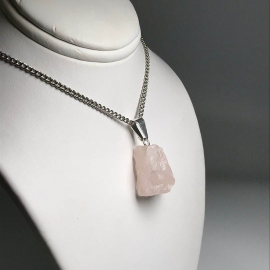 Rough Gemstone Necklace-Rocks and Gems Canada