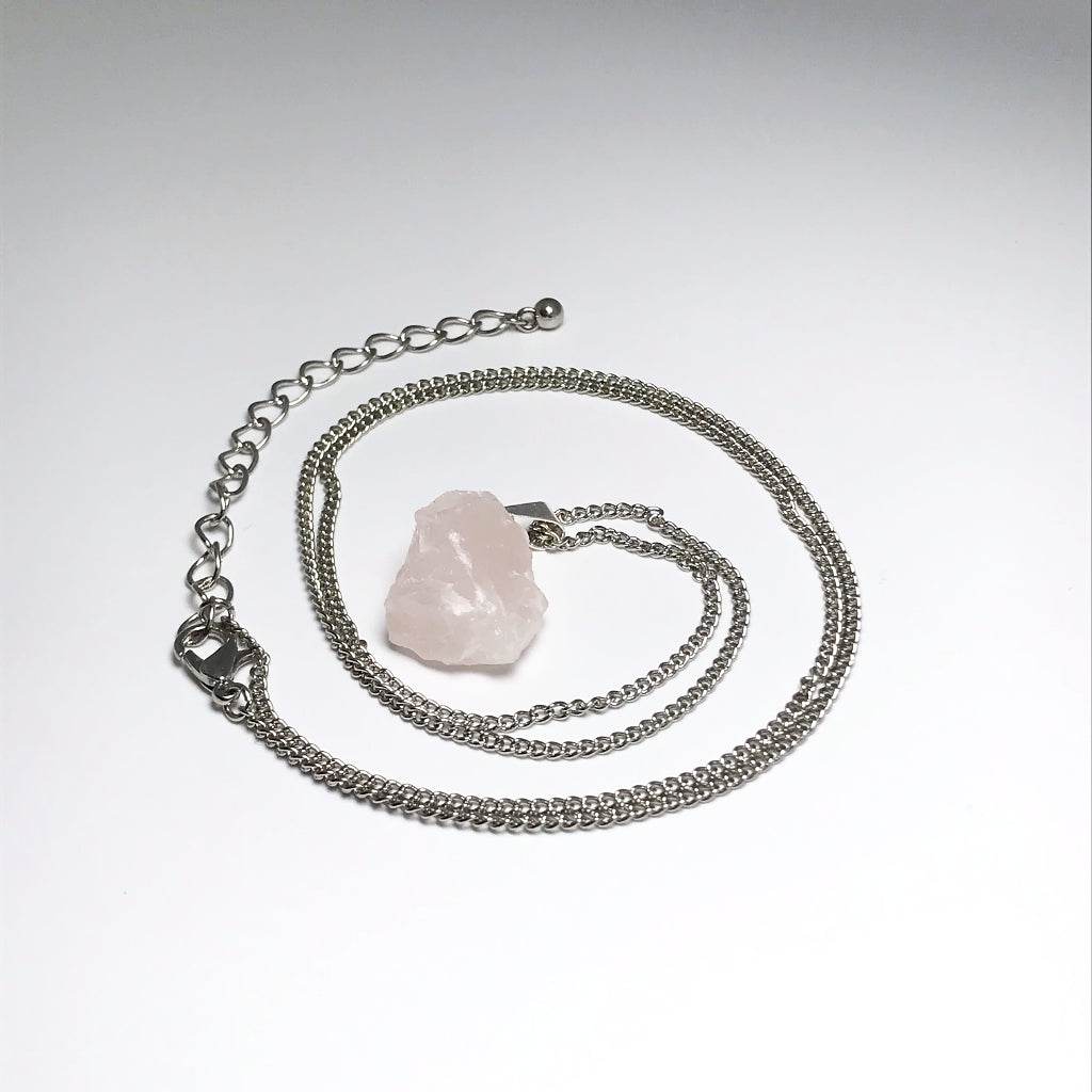 Rough Gemstone Necklace-Rocks and Gems Canada