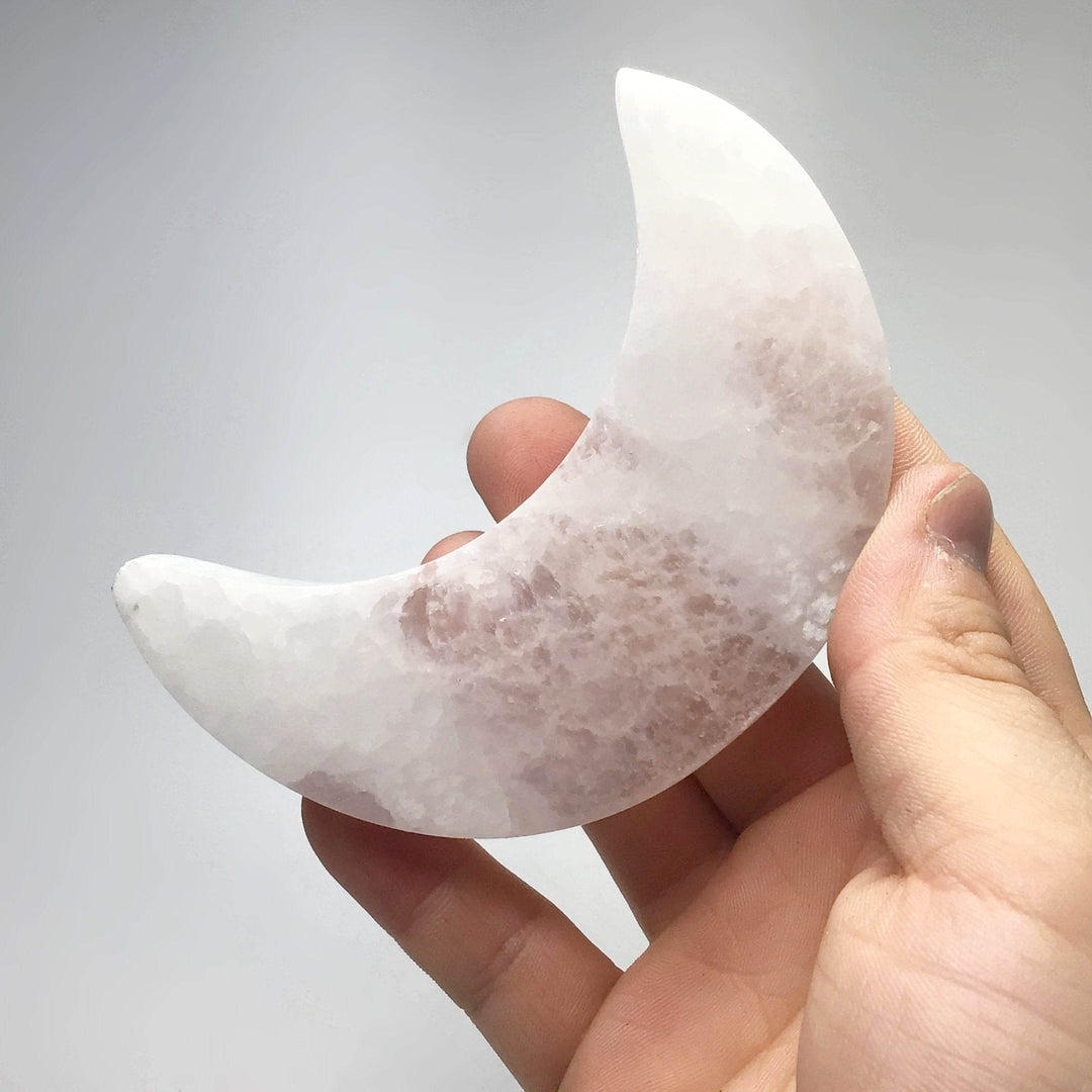 Selenite Half-Moon-Rocks and Gems Canada
