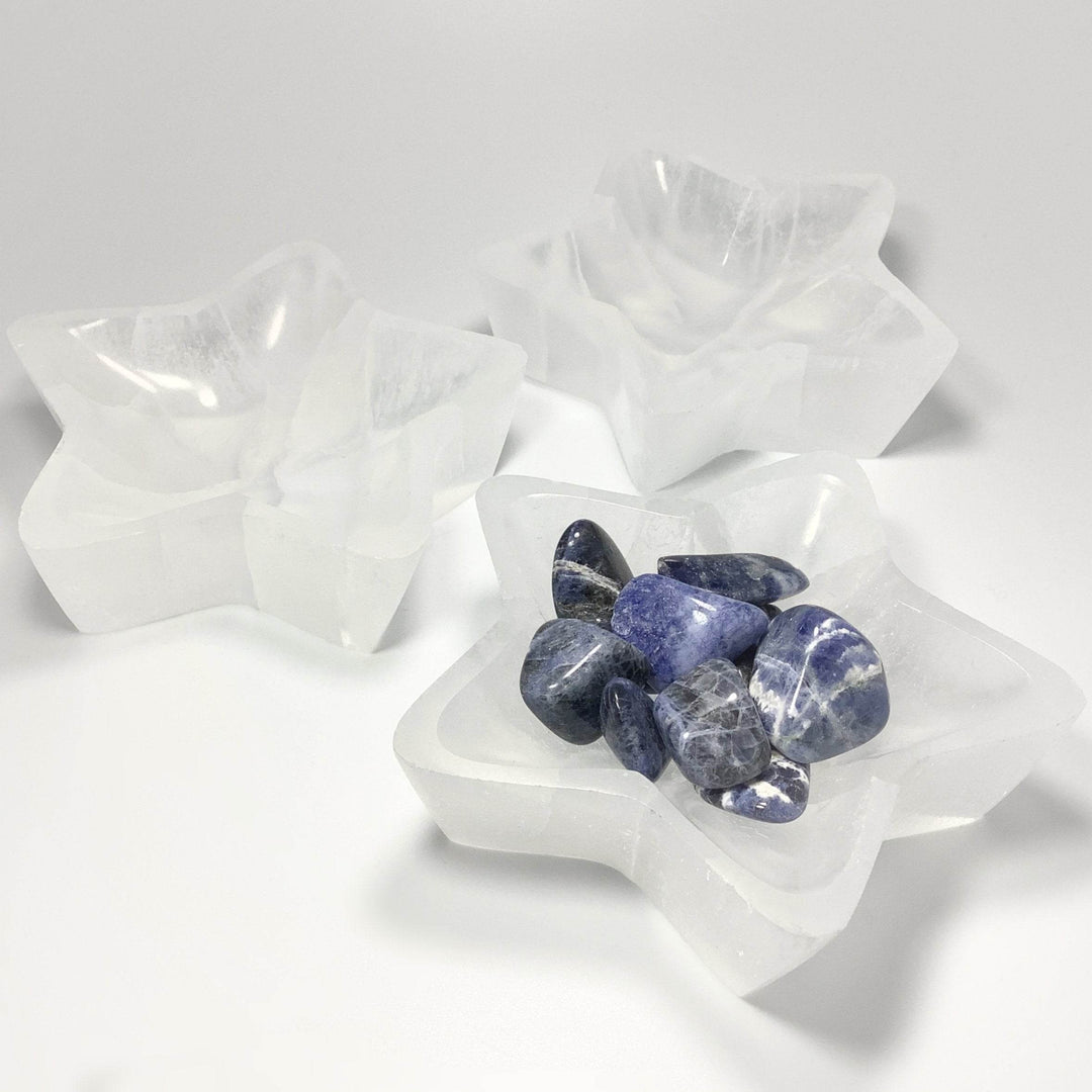 Selenite Star Bowl-Rocks and Gems Canada
