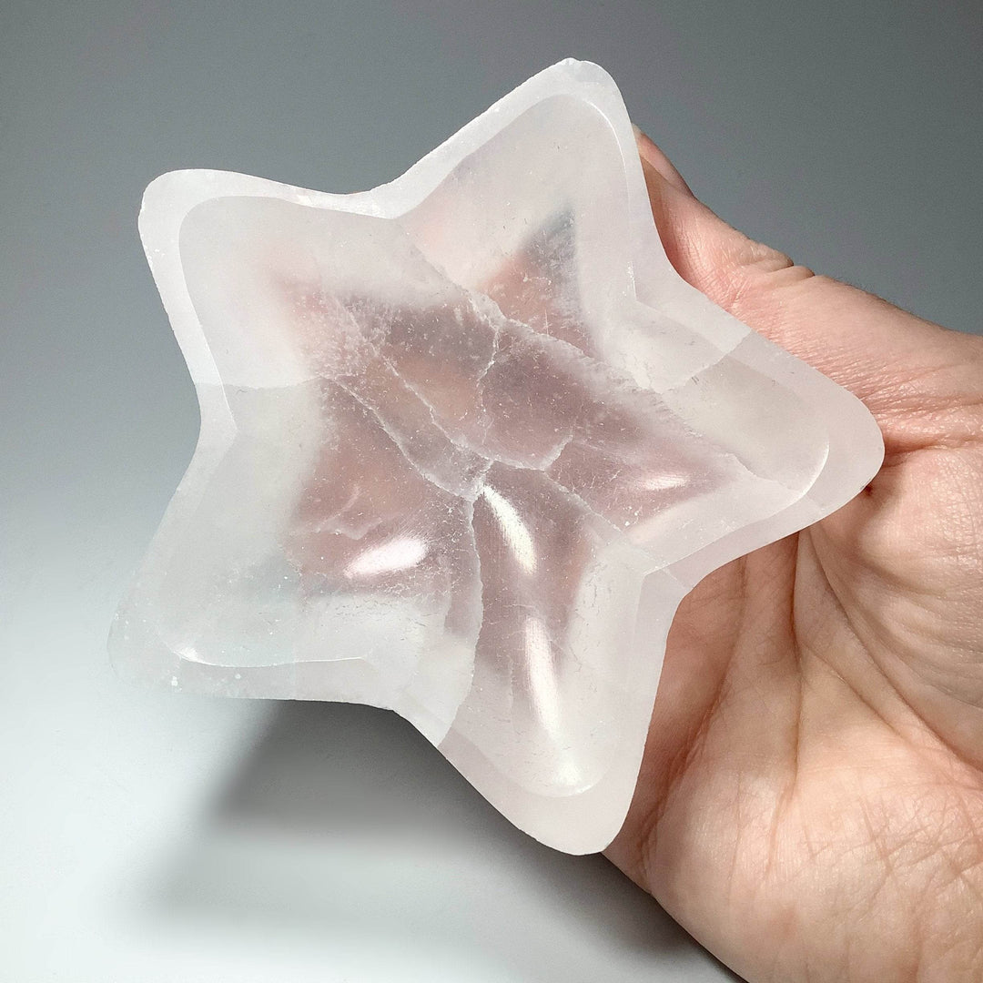 Selenite Star Bowl-Rocks and Gems Canada