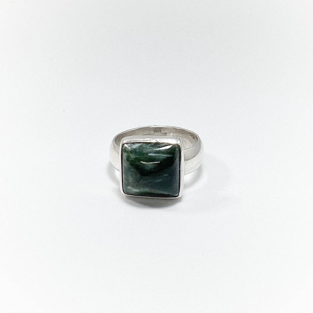 Seraphenite Ring-Rocks and Gems Canada