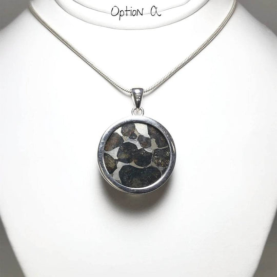 Sericho Meteorite Pendant-Rocks and Gems Canada