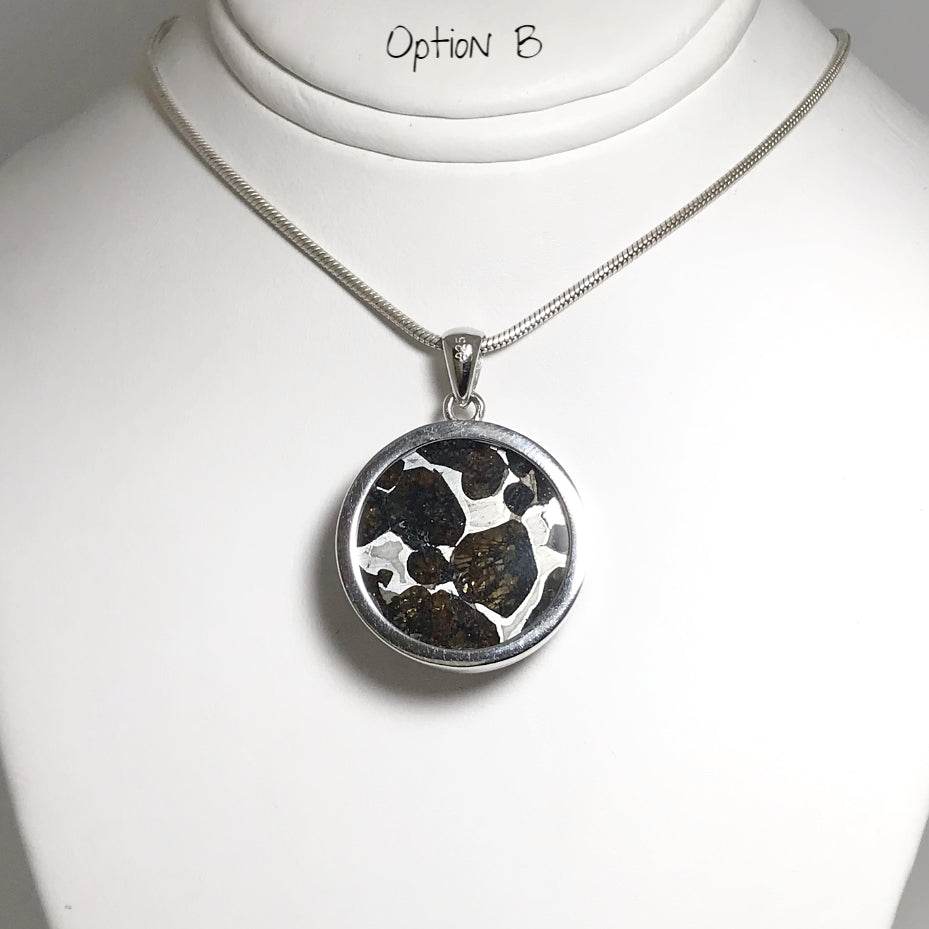 Sericho Meteorite Pendant-Rocks and Gems Canada