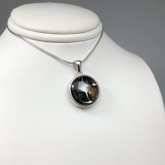 Sericho Meteorite Round Pendant-Rocks and Gems Canada