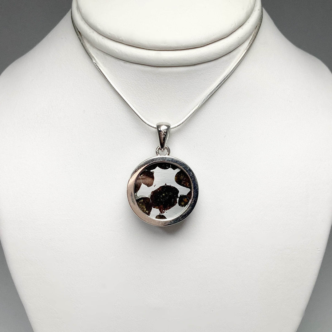 Sericho Meteorite Round Pendant-Rocks and Gems Canada