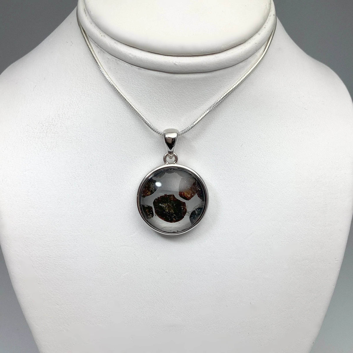 Sericho Meteorite Round Pendant-Rocks and Gems Canada