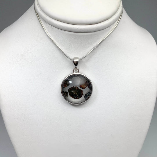 Sericho Meteorite Round Pendant-Rocks and Gems Canada