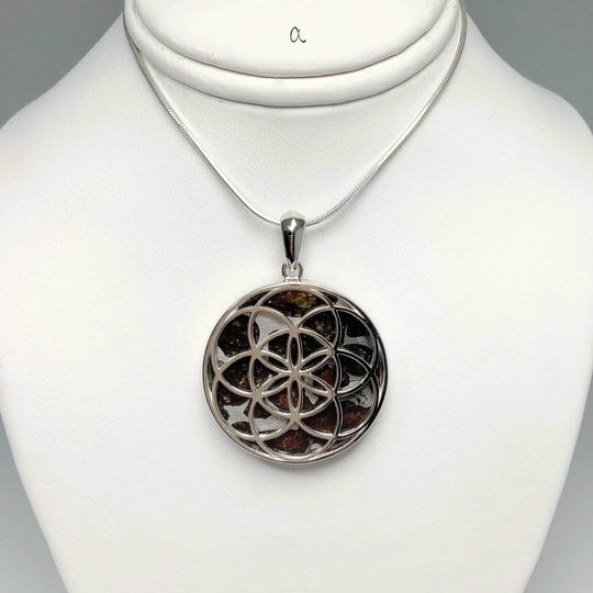 Sericho Meteorite Seed of Life Pendant-Rocks and Gems Canada