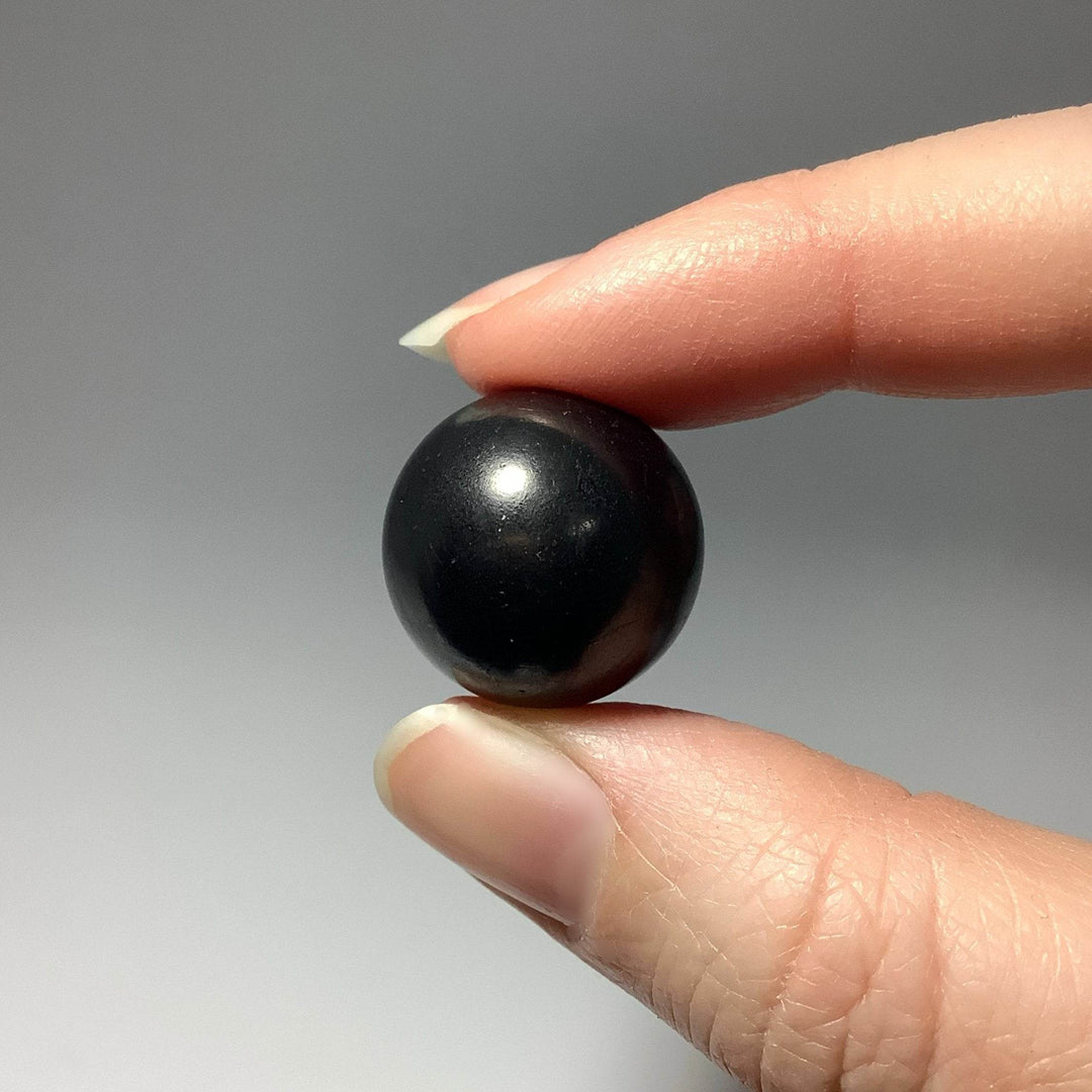 Shungite Sphere - 20mm-Rocks and Gems Canada