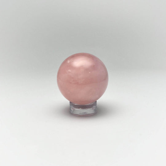 Small Rose Quartz Sphere-Rocks and Gems Canada