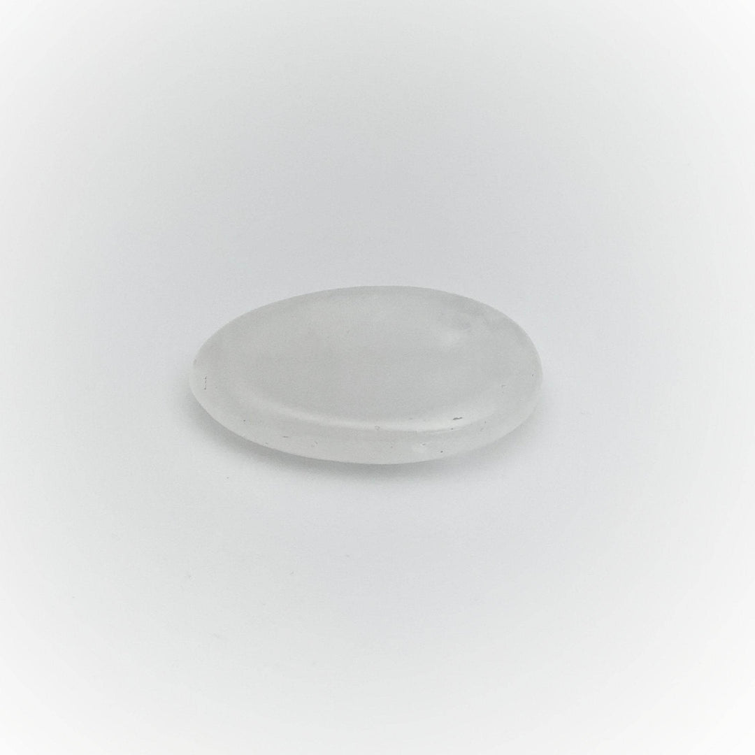 Small Worry Stone - Milky Quartz-Rocks and Gems Canada