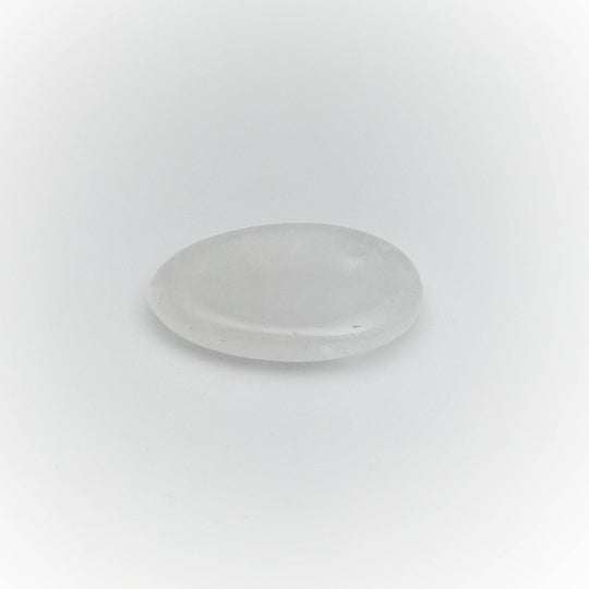 Small Worry Stone - Milky Quartz-Rocks and Gems Canada