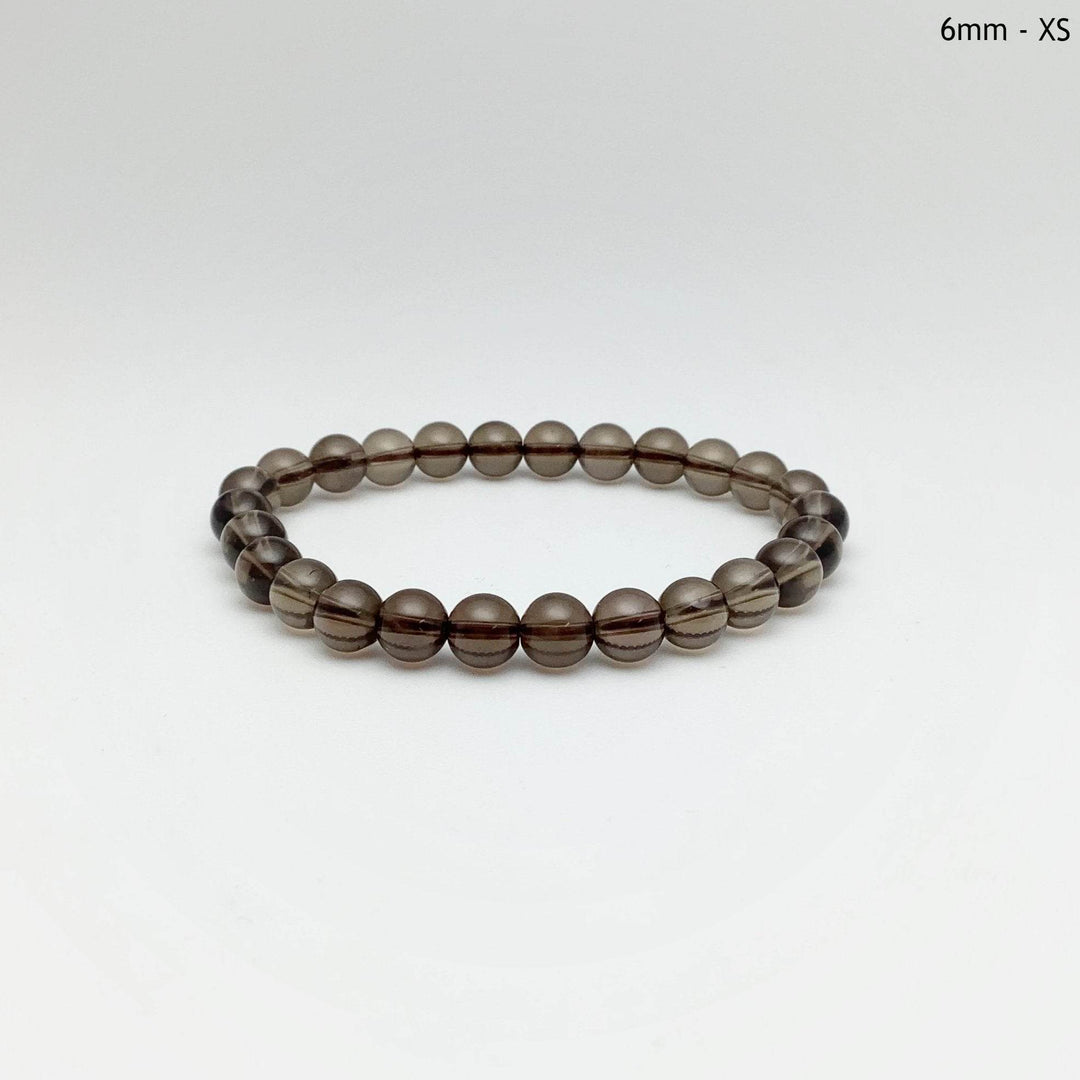 Smoky Quartz Beaded Bracelet-Rocks and Gems Canada