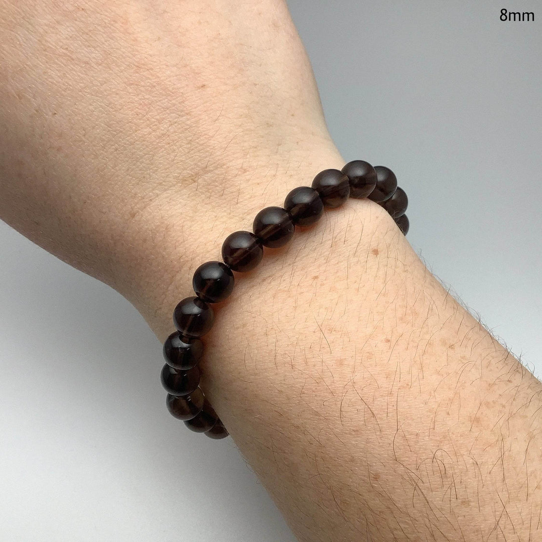 Smoky Quartz Beaded Bracelet-Rocks and Gems Canada