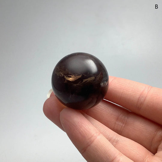 Smoky Quartz Sphere-Rocks and Gems Canada