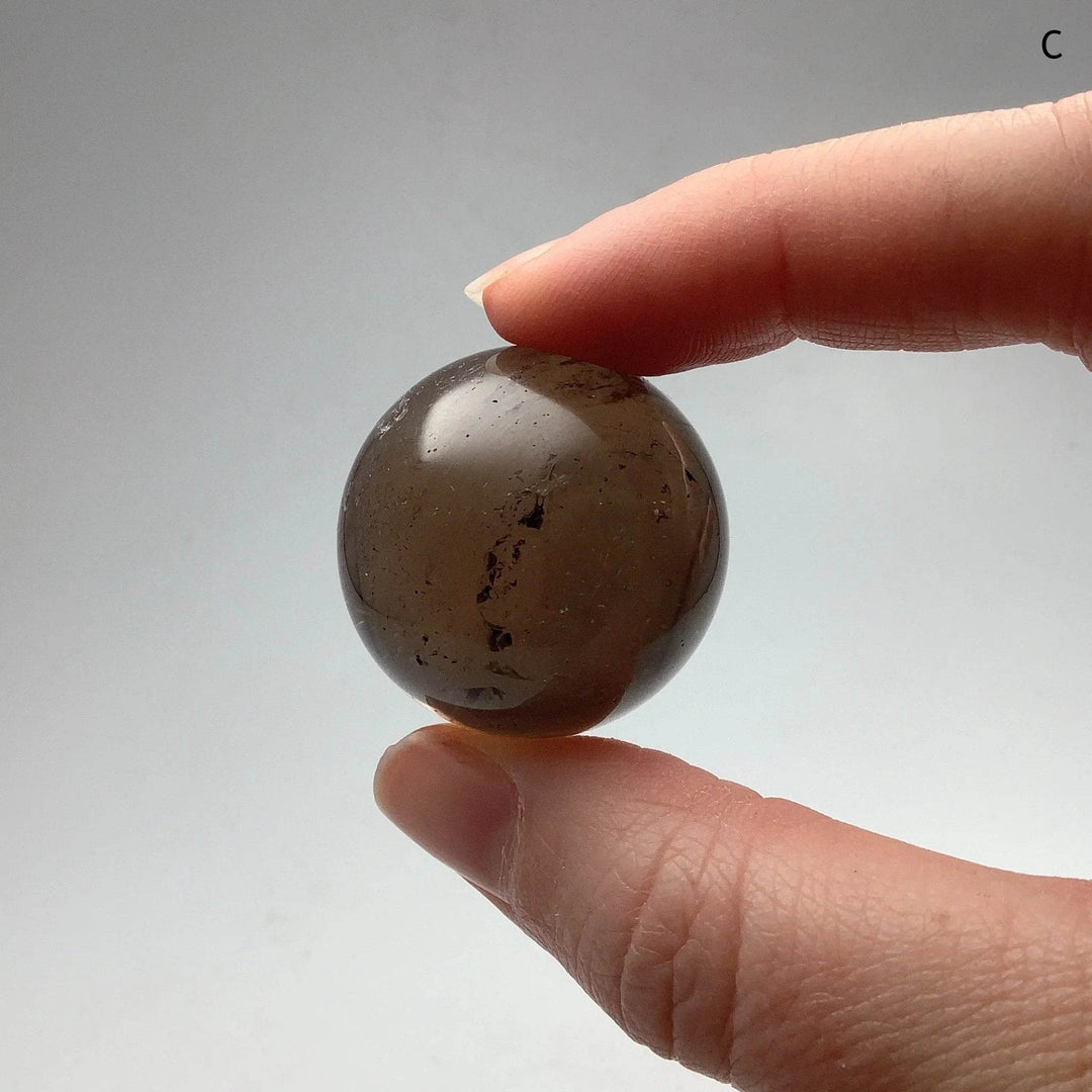 Smoky Quartz Sphere-Rocks and Gems Canada
