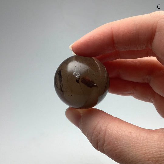 Smoky Quartz Sphere-Rocks and Gems Canada