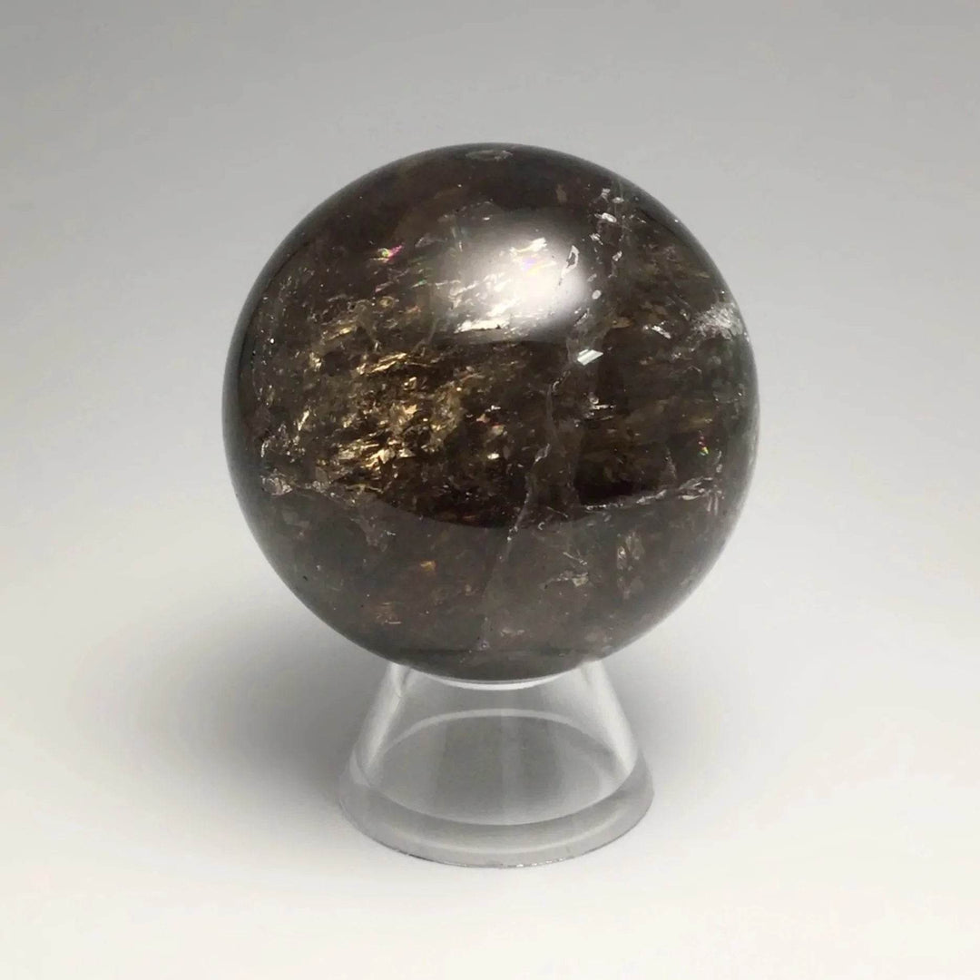 Smoky Quartz Sphere-Rocks and Gems Canada