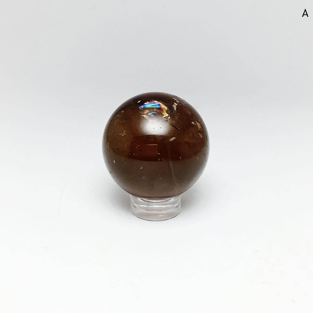 Smoky Quartz Sphere-Rocks and Gems Canada