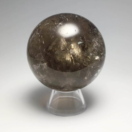 Smoky Quartz Sphere-Rocks and Gems Canada
