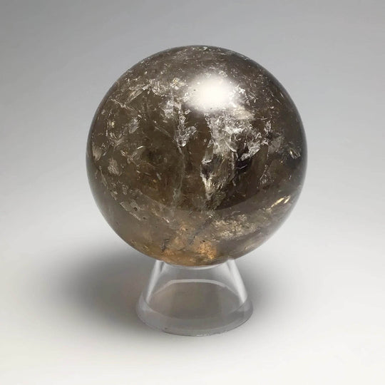 Smoky Quartz Sphere-Rocks and Gems Canada