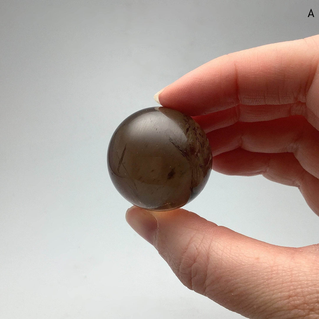 Smoky Quartz Sphere-Rocks and Gems Canada