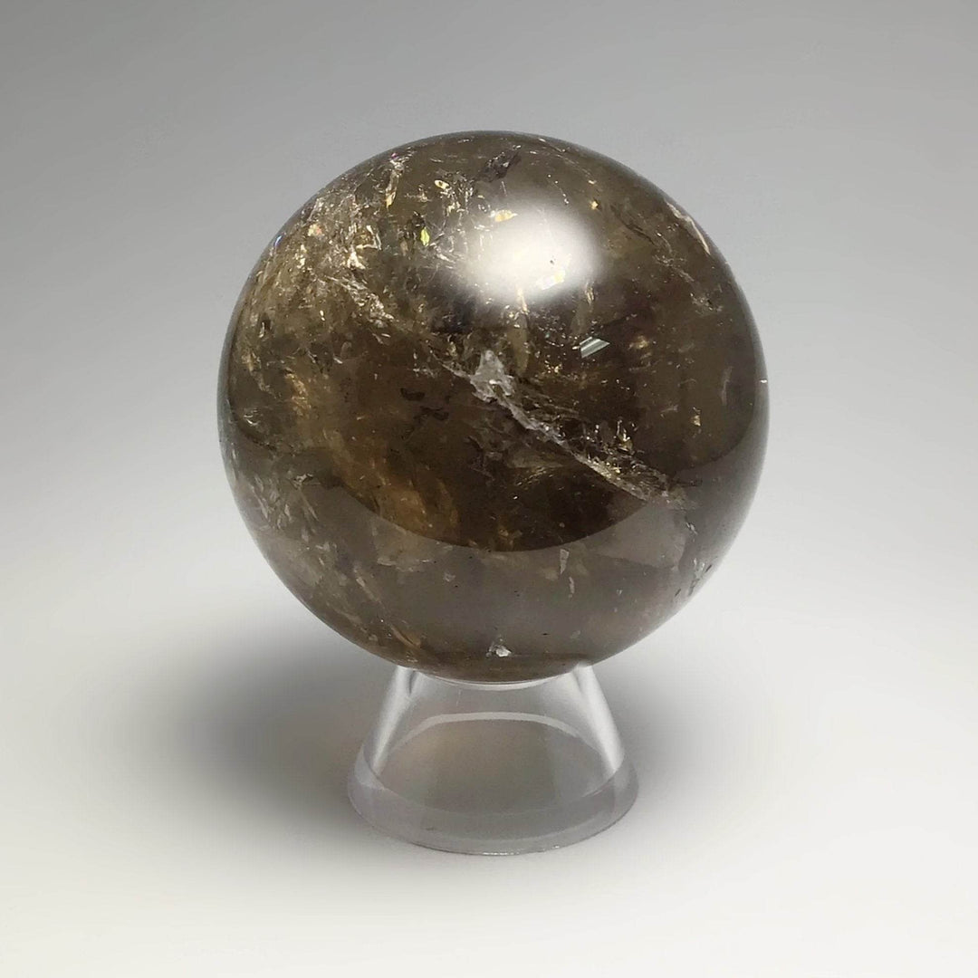 Smoky Quartz Sphere-Rocks and Gems Canada