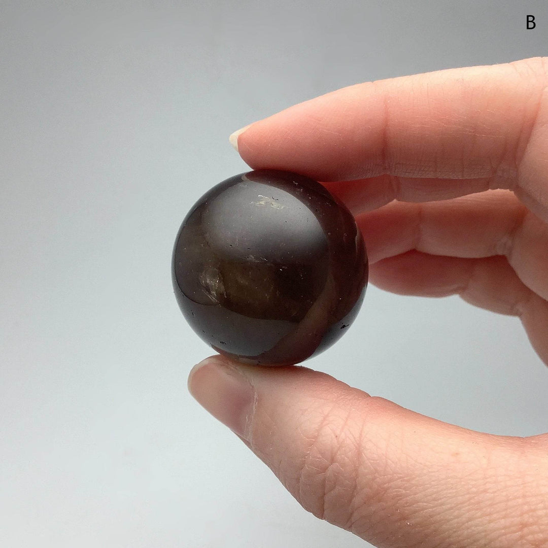 Smoky Quartz Sphere-Rocks and Gems Canada