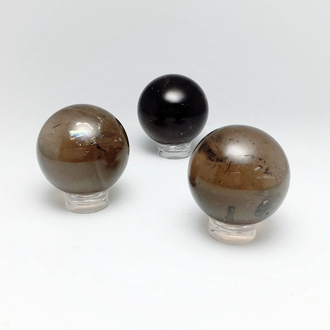Smoky Quartz Sphere-Rocks and Gems Canada