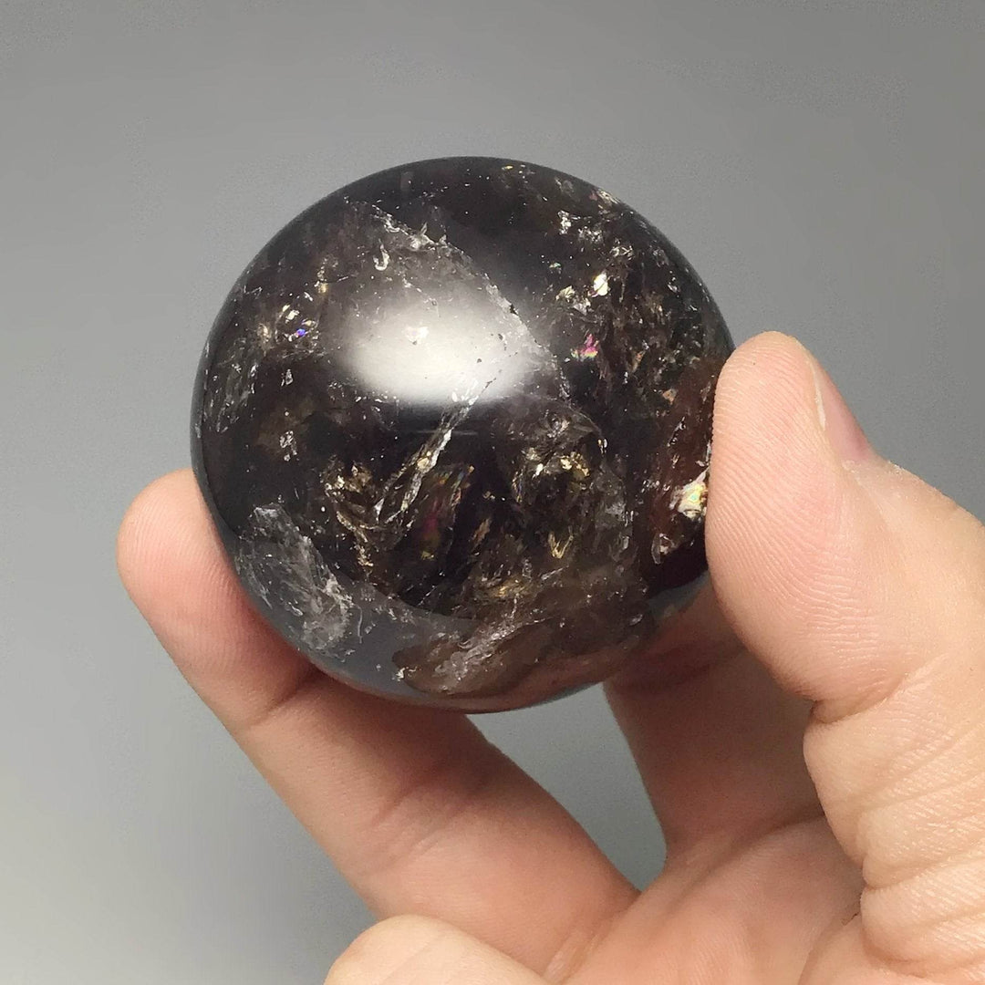 Smoky Quartz Sphere-Rocks and Gems Canada