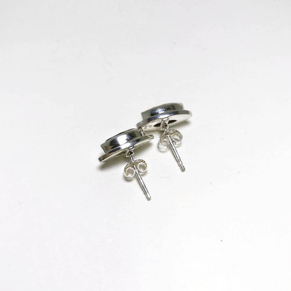 Smoky Quartz Stud Earrings-Rocks and Gems Canada