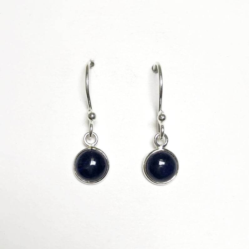 Sodalite Dangle Earrings-Rocks and Gems Canada