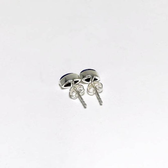 Sodalite Stud Earrings-Rocks and Gems Canada