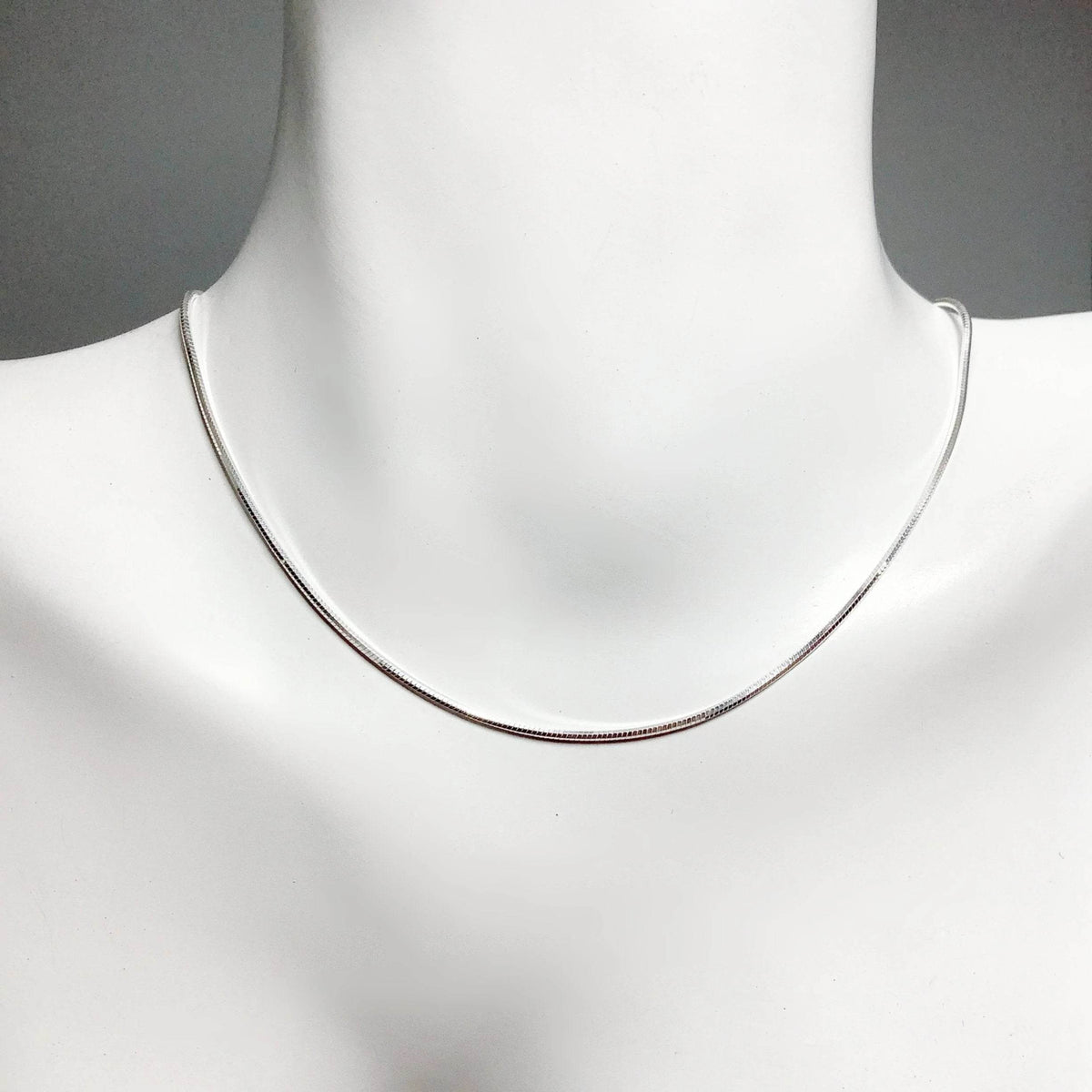 Sterling Silver Chain - Adjustable-Rocks and Gems Canada