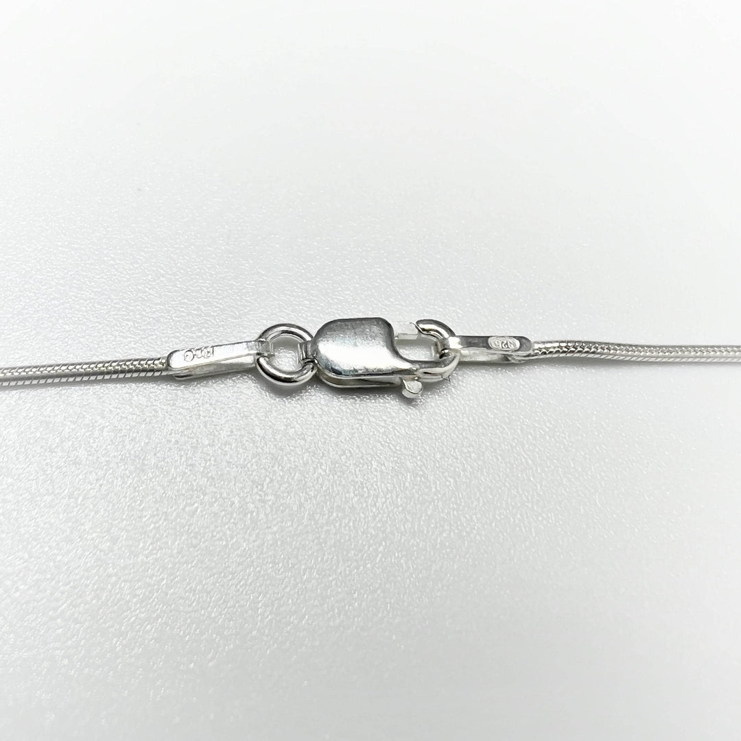 Sterling Silver Chain - Snake Style-Rocks and Gems Canada