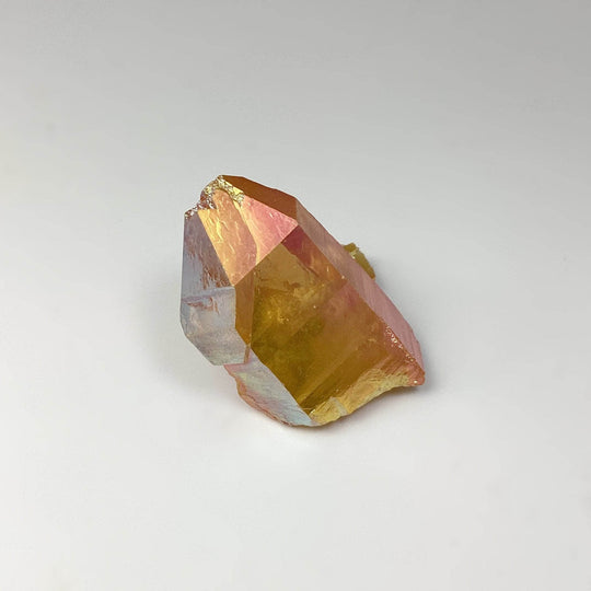 Sunset Aura Quartz Cluster-Rocks and Gems Canada