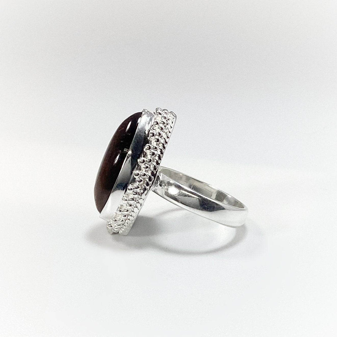 Tiger Eye Marquise Cut Ring-Rocks and Gems Canada