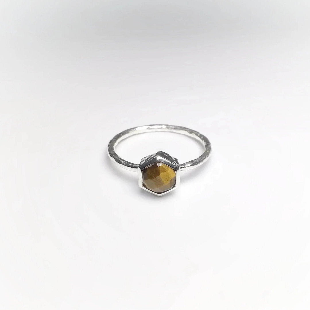 Tiger Eye Ring-Rocks and Gems Canada