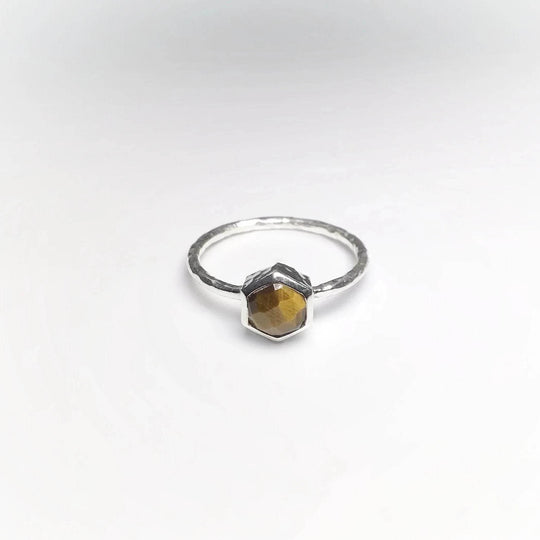 Tiger Eye Ring-Rocks and Gems Canada