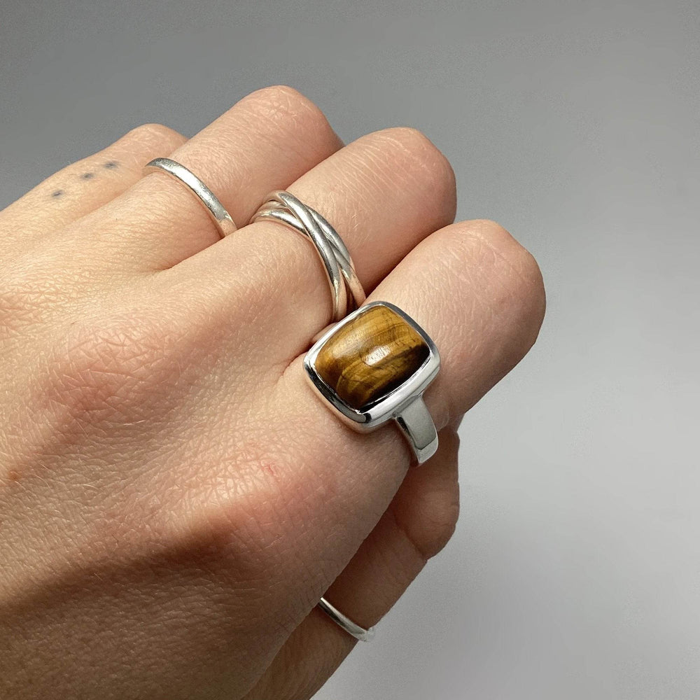 Tiger Eye Ring-Rocks and Gems Canada