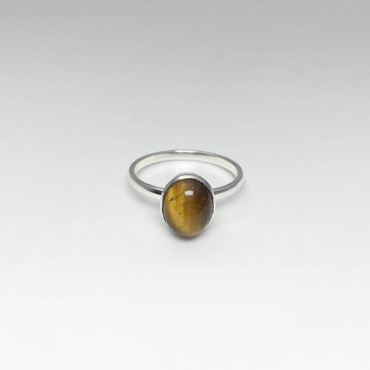 Tiger Eye Ring-Rocks and Gems Canada