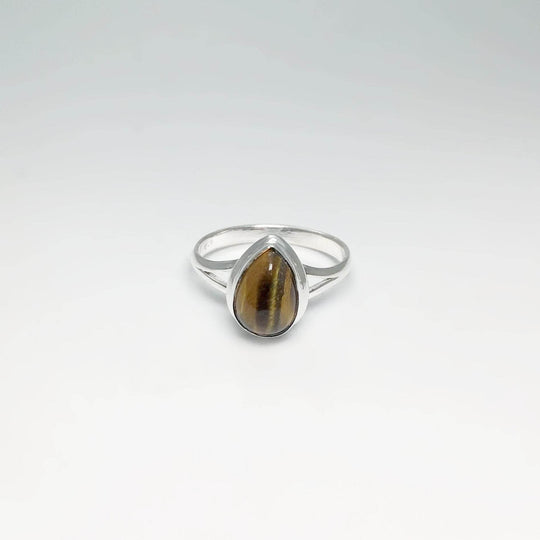 Tiger Eye Ring-Rocks and Gems Canada