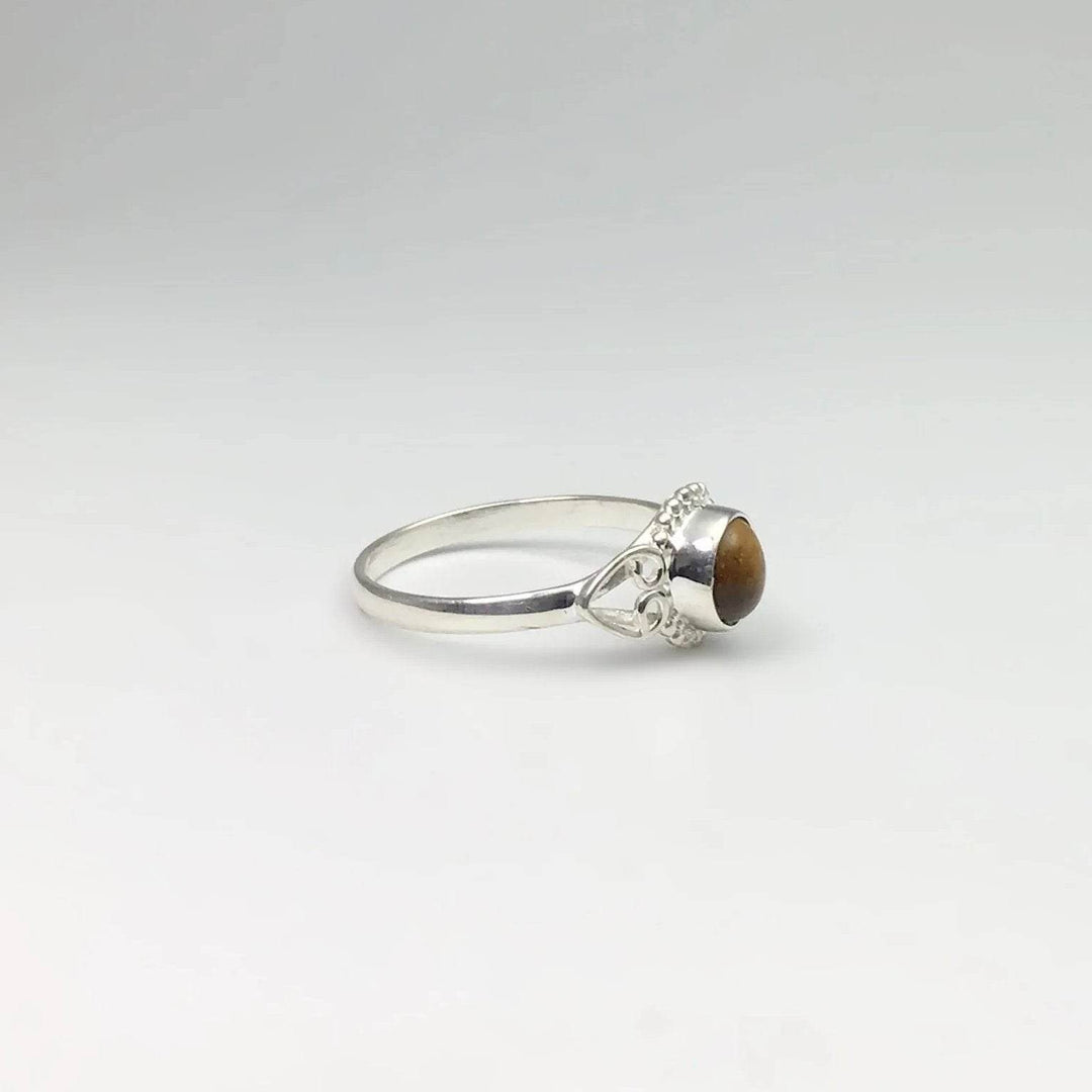 Tiger Eye Ring-Rocks and Gems Canada