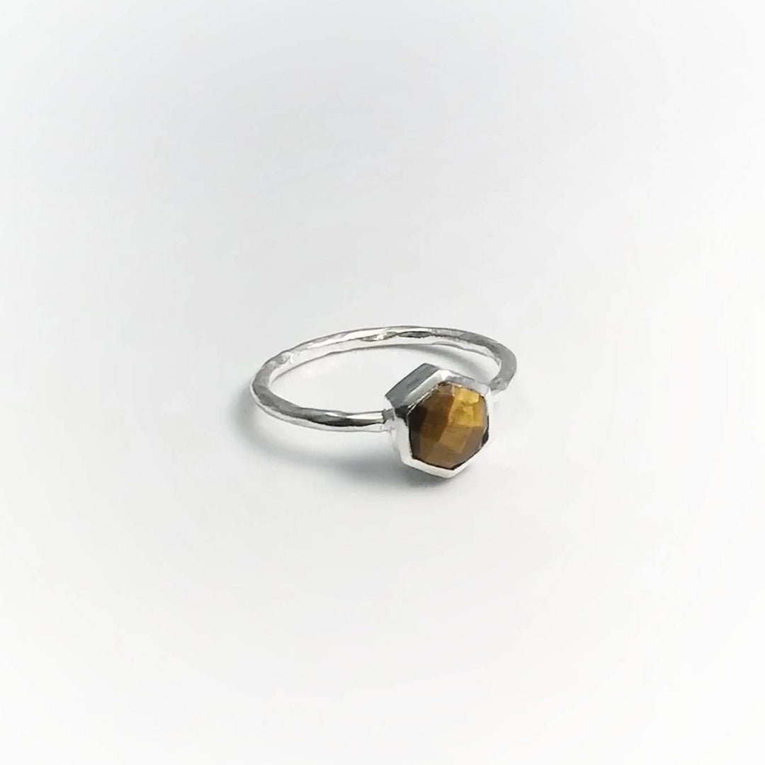 Tiger Eye Ring-Rocks and Gems Canada