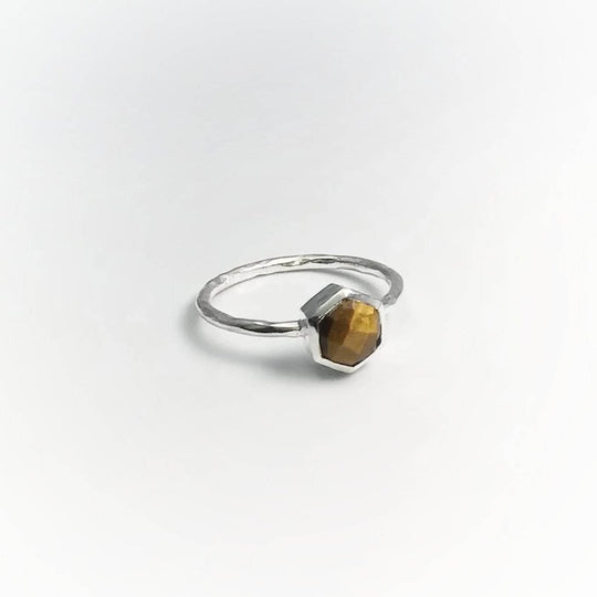 Tiger Eye Ring-Rocks and Gems Canada