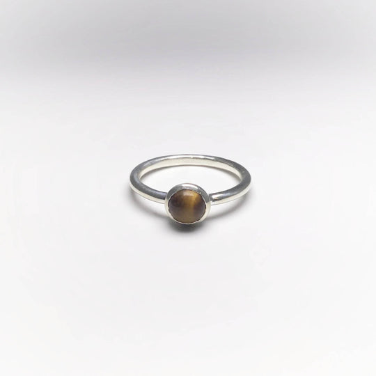 Tiger Eye Ring-Rocks and Gems Canada