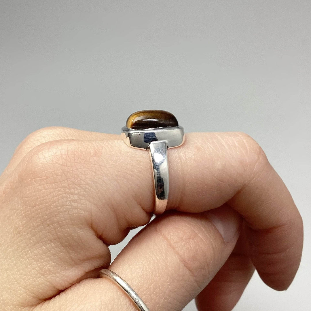 Tiger Eye Ring-Rocks and Gems Canada